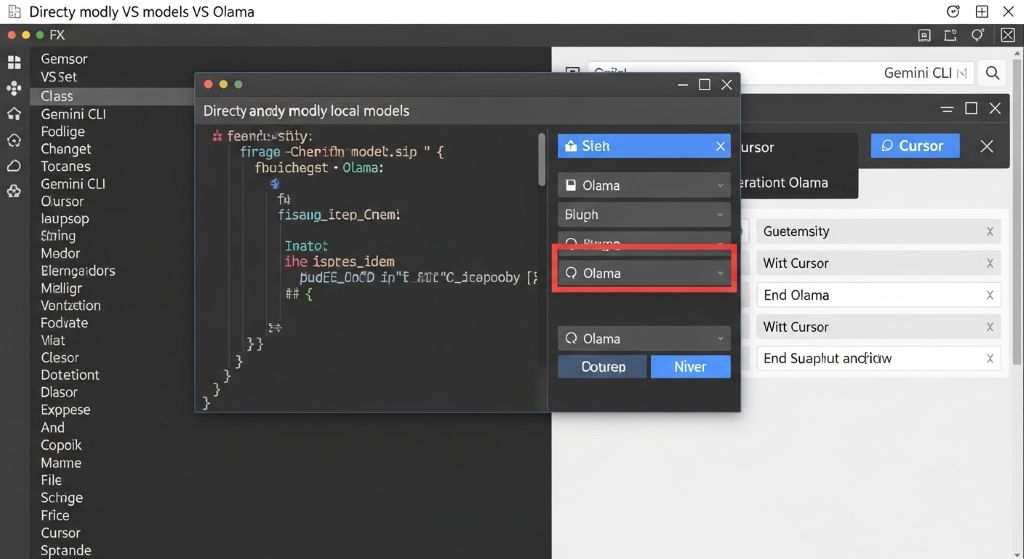 VS Code에서 로컬 모델(Ollama 등)을 활용하여 Gemini CLI나 Cursor처럼 파일을 직접 수정