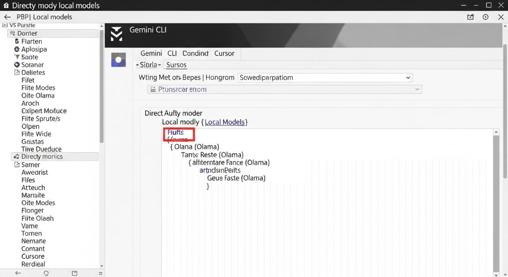 VS Code에서 로컬 모델(Ollama 등)을 활용하여 Gemini CLI나 Cursor처럼 파일을 직접 수정