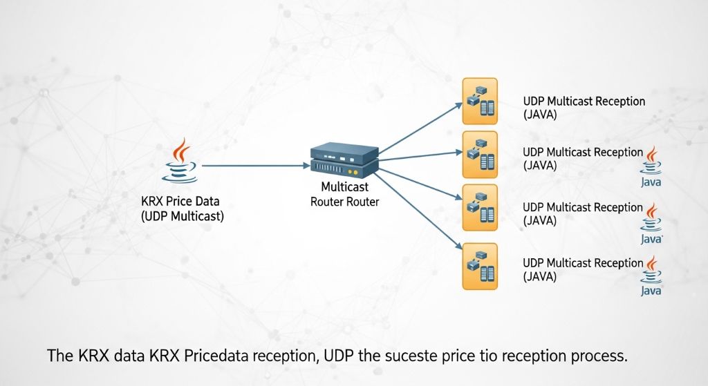  KRX(한국거래소) 시세 데이터는 보통 UDP Multicast 방식 수신샘플(JAVA)