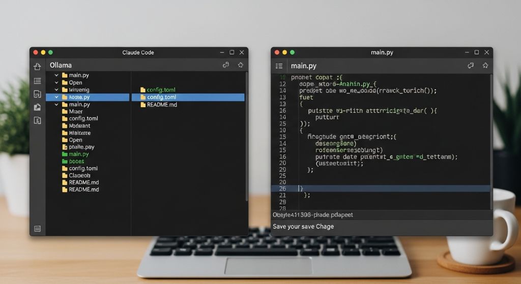Ollama를 사용하여 Anthropic의 Claude Code CLI와 유사하게 프로젝트 파일을 읽고 수정하는 환경을 구축