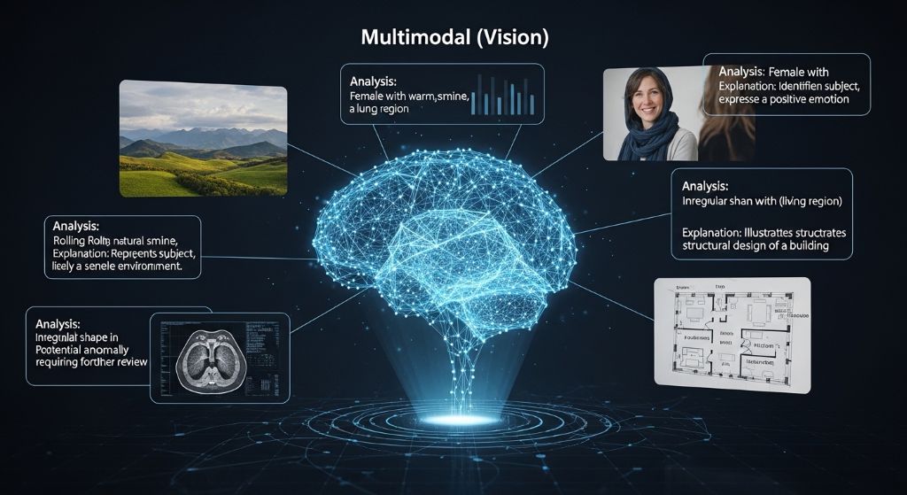 이미지를 분석하고 설명할 수 있는 '멀티모달(Vision)' 모델