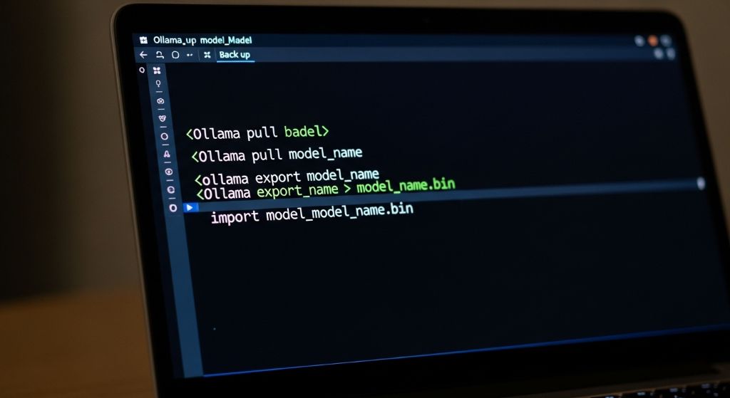 Ollama 모델백업 방법